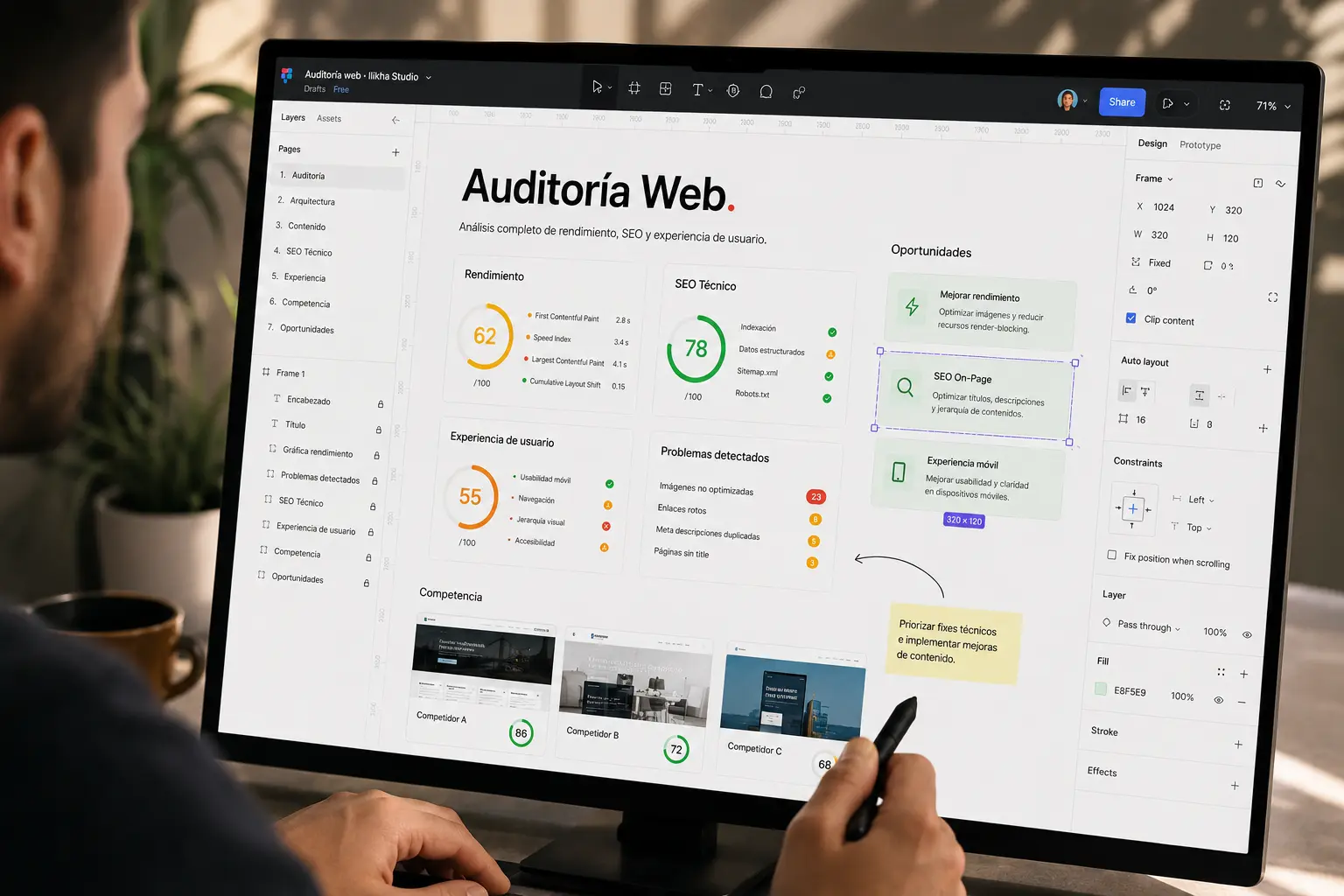 Auditoría SEO previa a un proyecto de rediseño web