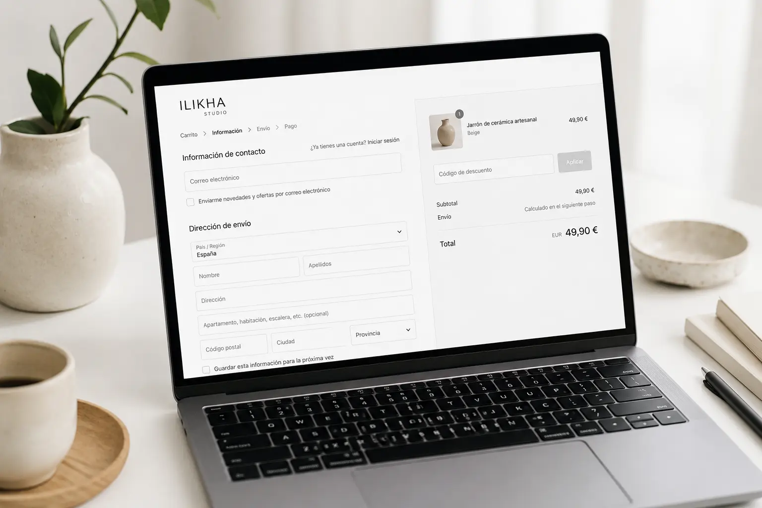 Diseño de landing page orientada a conversión por Ilikha Studio