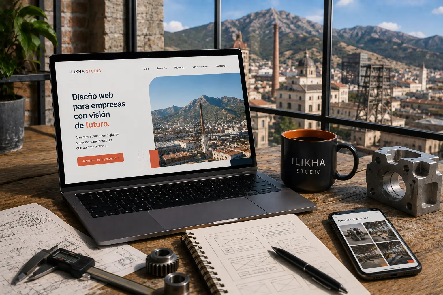 Diseño web en Alcoy para industria textil, papelera y metalúrgica