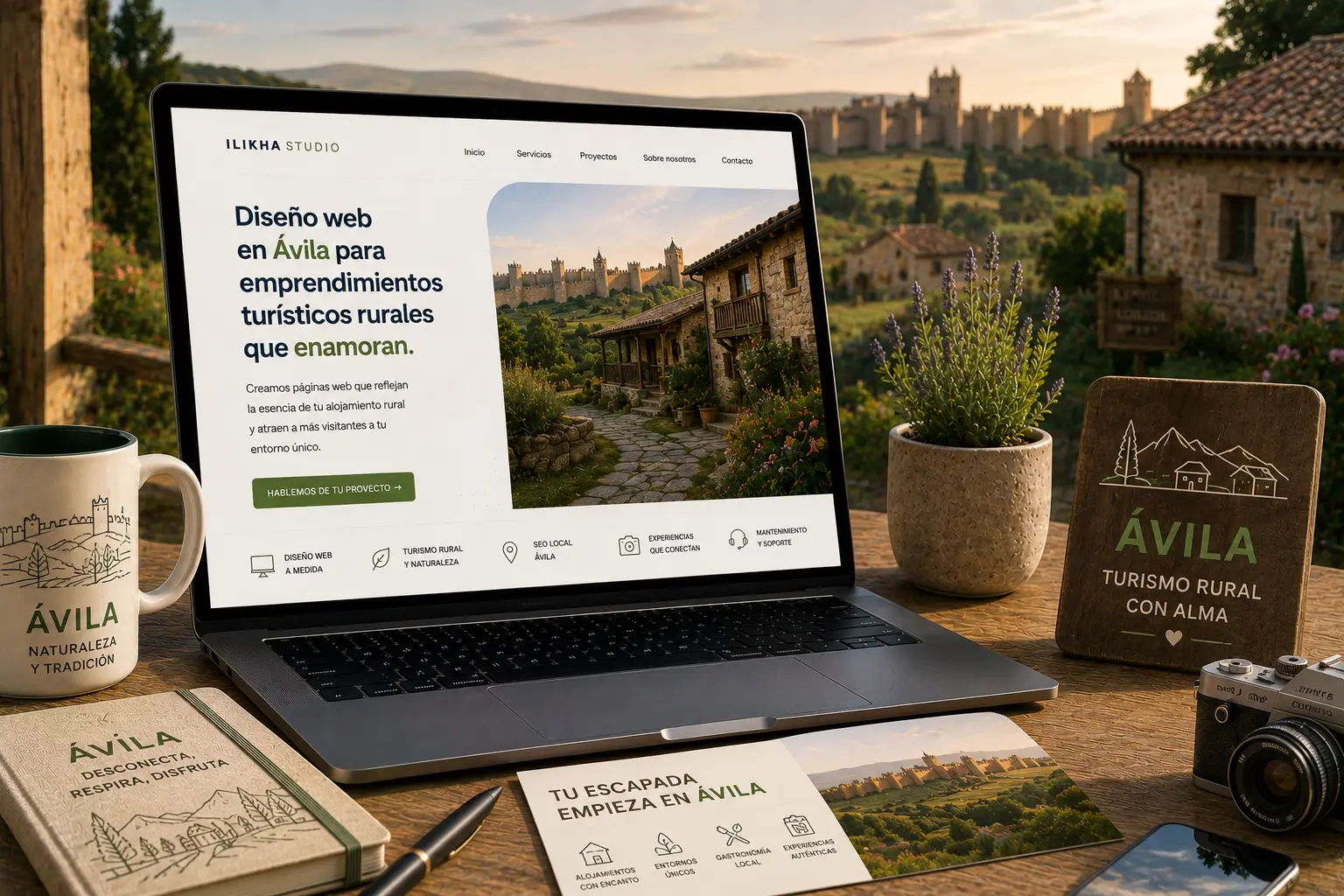 Diseño web en Ávila para turismo rural y empresas agroalimentarias