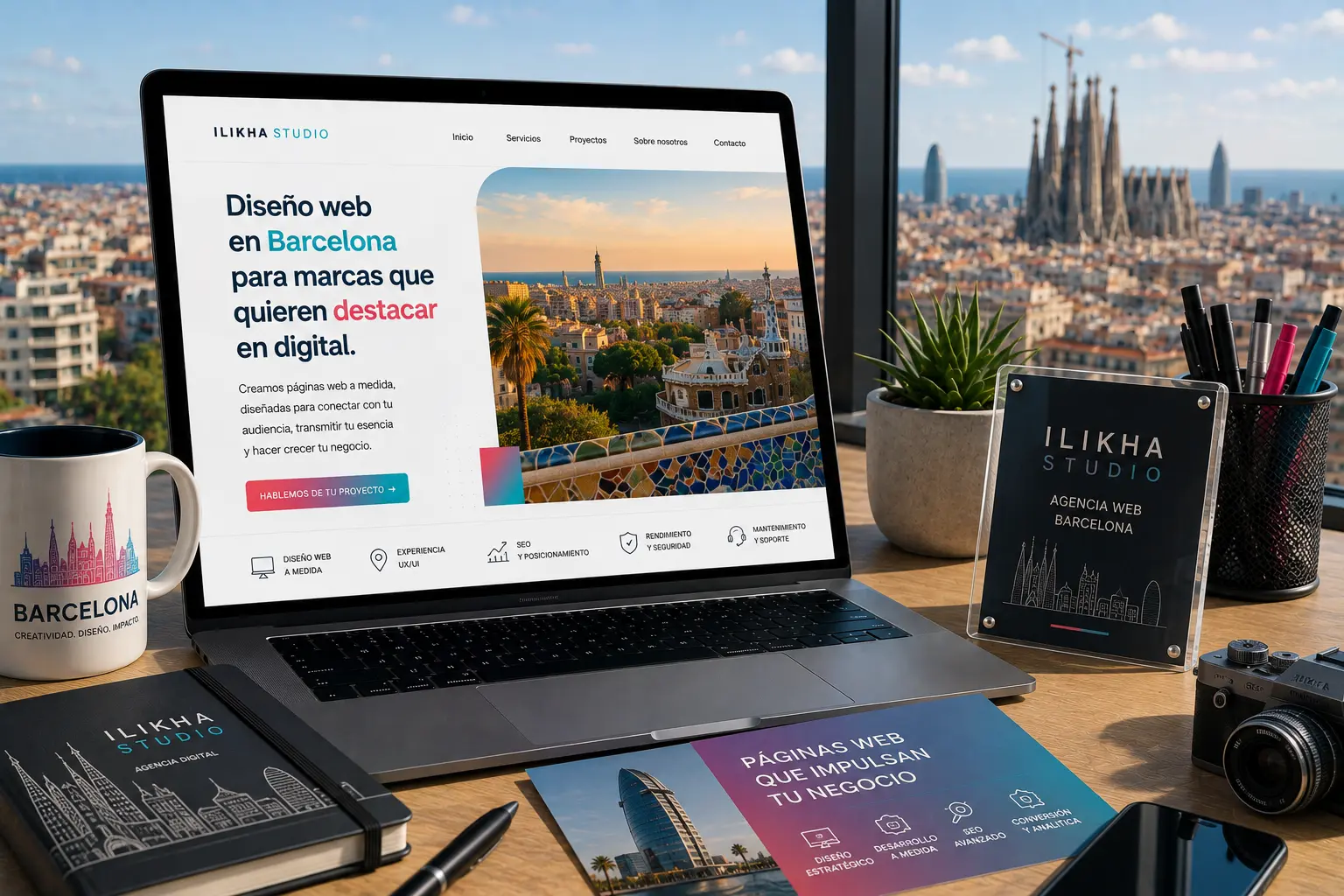 Diseño web en Barcelona para empresas, startups y ecommerce