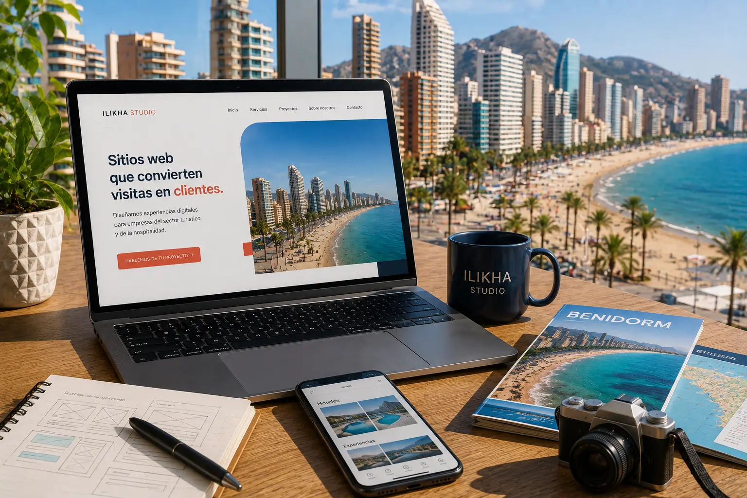 Diseño web en Benidorm para hoteles, apartamentos y turismo