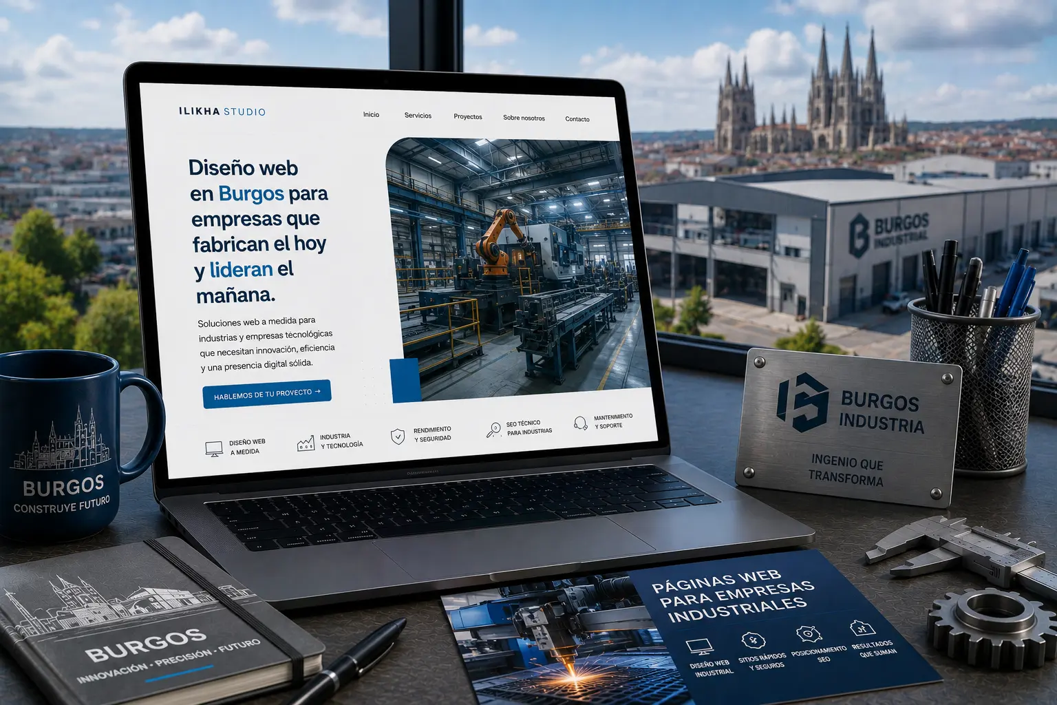 Diseño web en Burgos para industria, agroalimentario y turismo