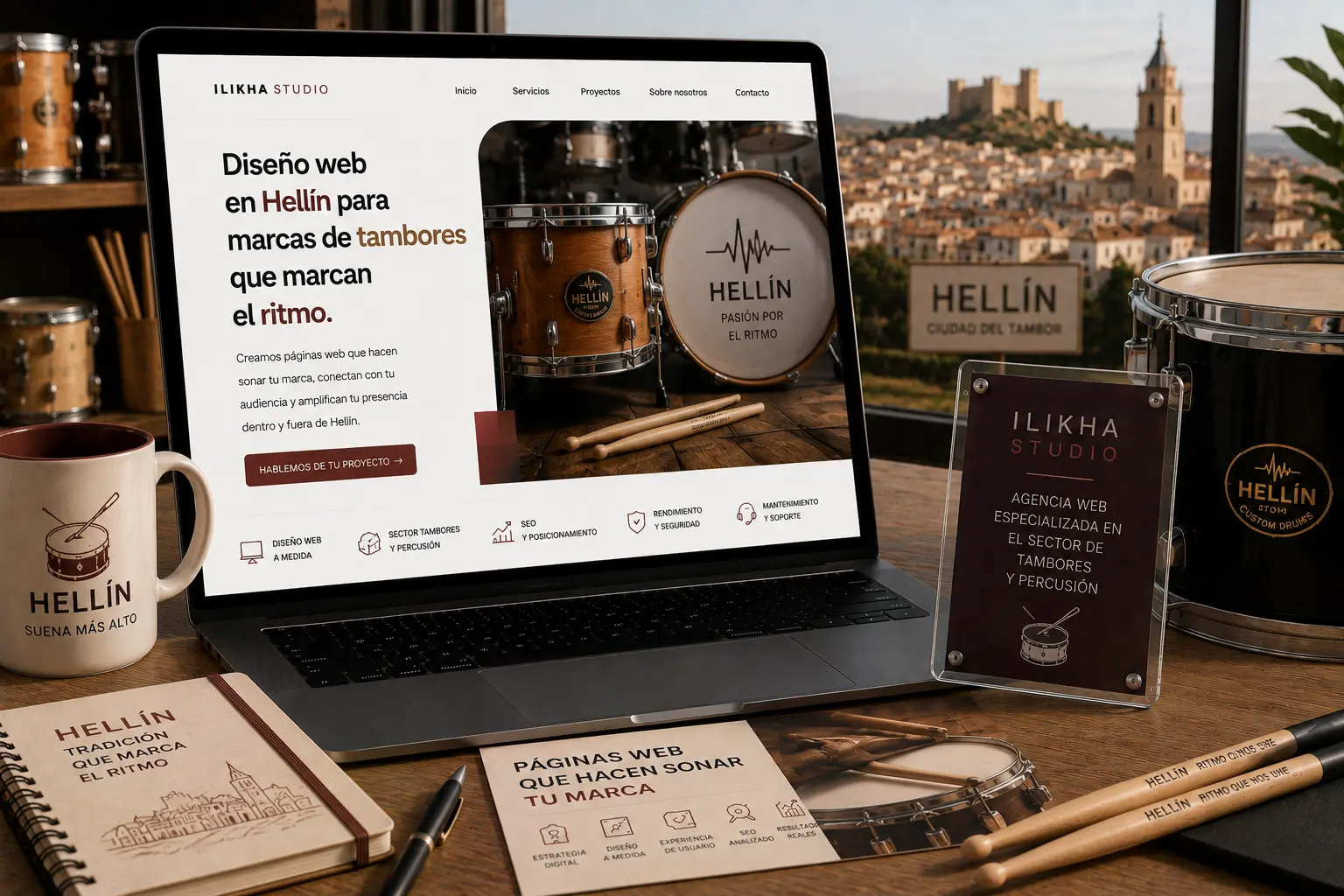 Diseño web en Hellín para agroalimentario, turismo y Semana Santa