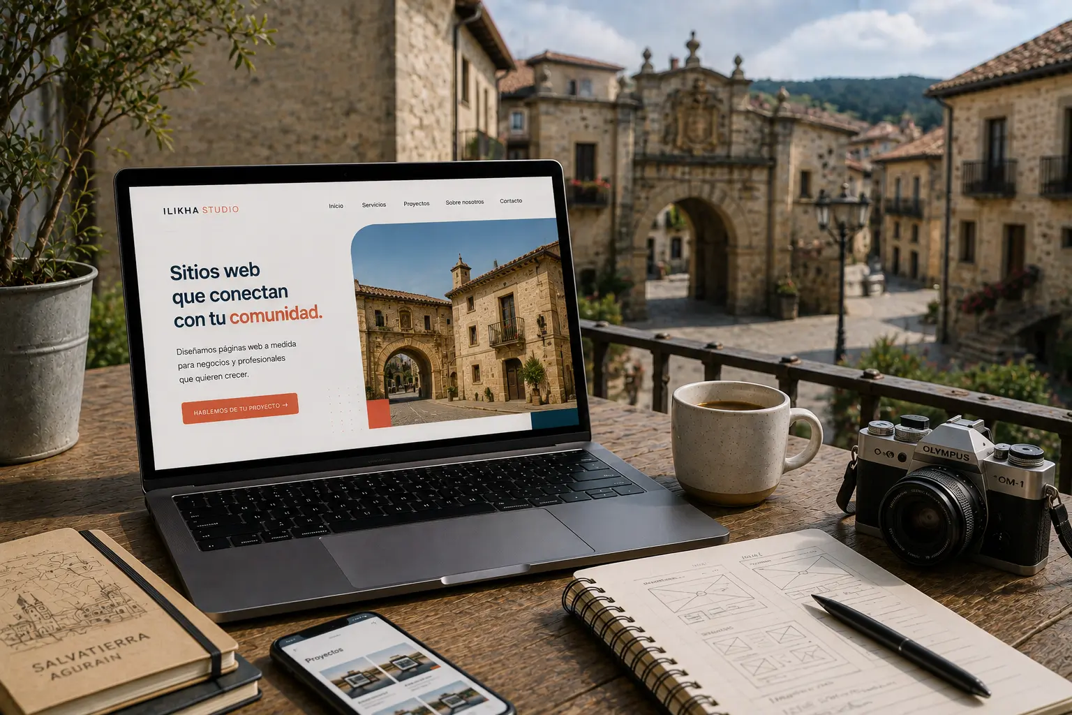 Diseño web en Salvatierra-Agurain para agroalimentario, comercio y turismo