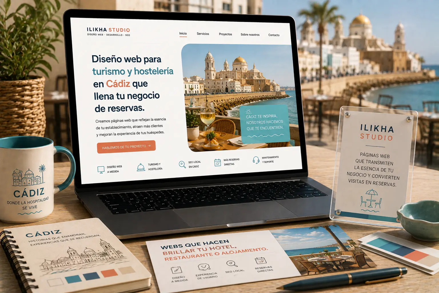 Diseño de páginas web para turismo y hostelería en Cádiz