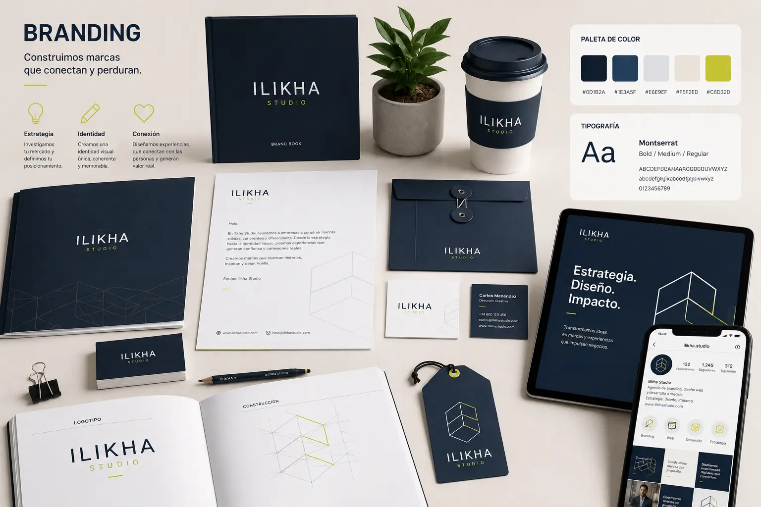 Manual de identidad corporativa y aplicaciones visuales de marca