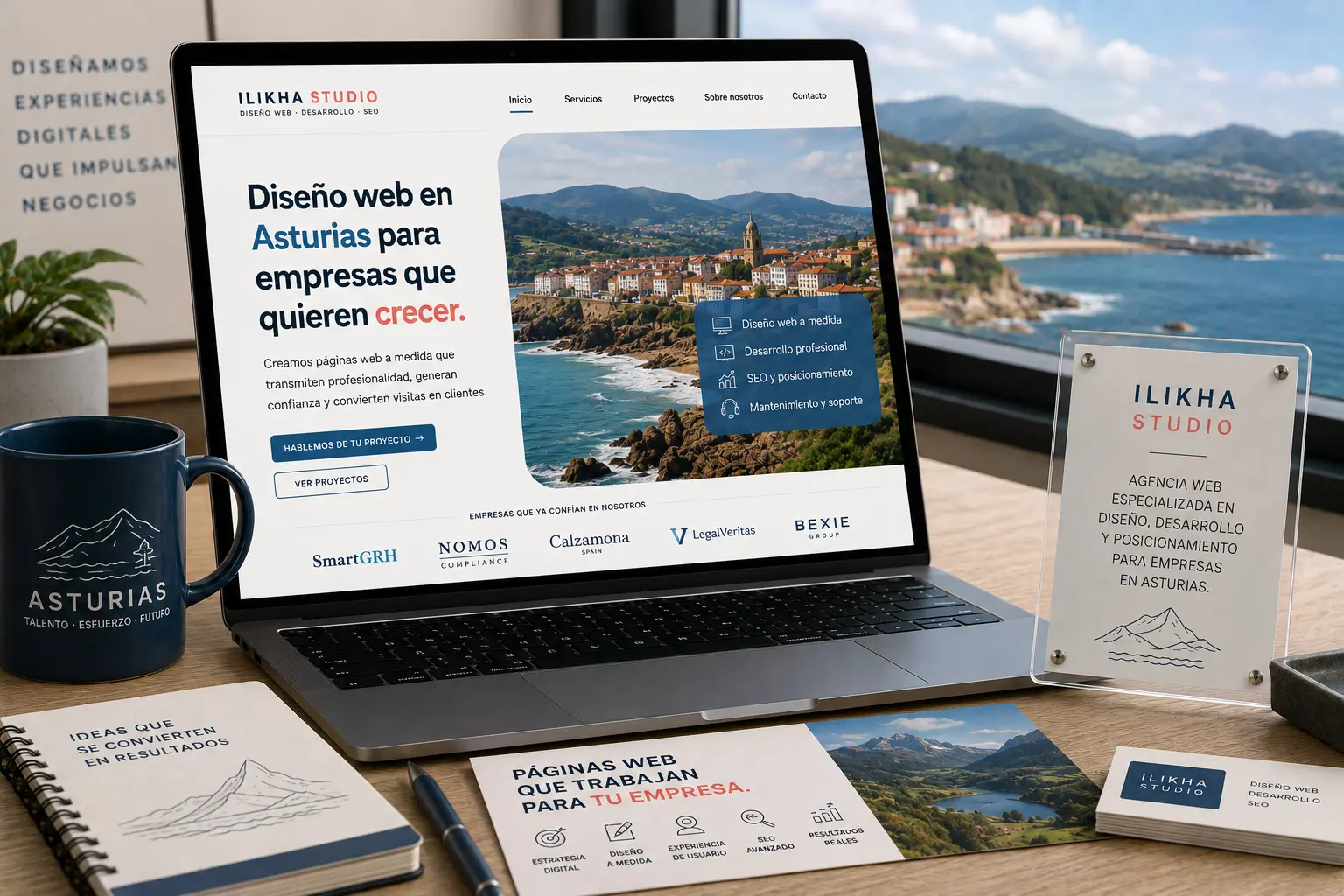 Diseño web profesional para empresas de Asturias